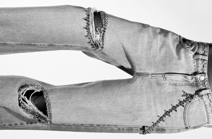 embellished jeans